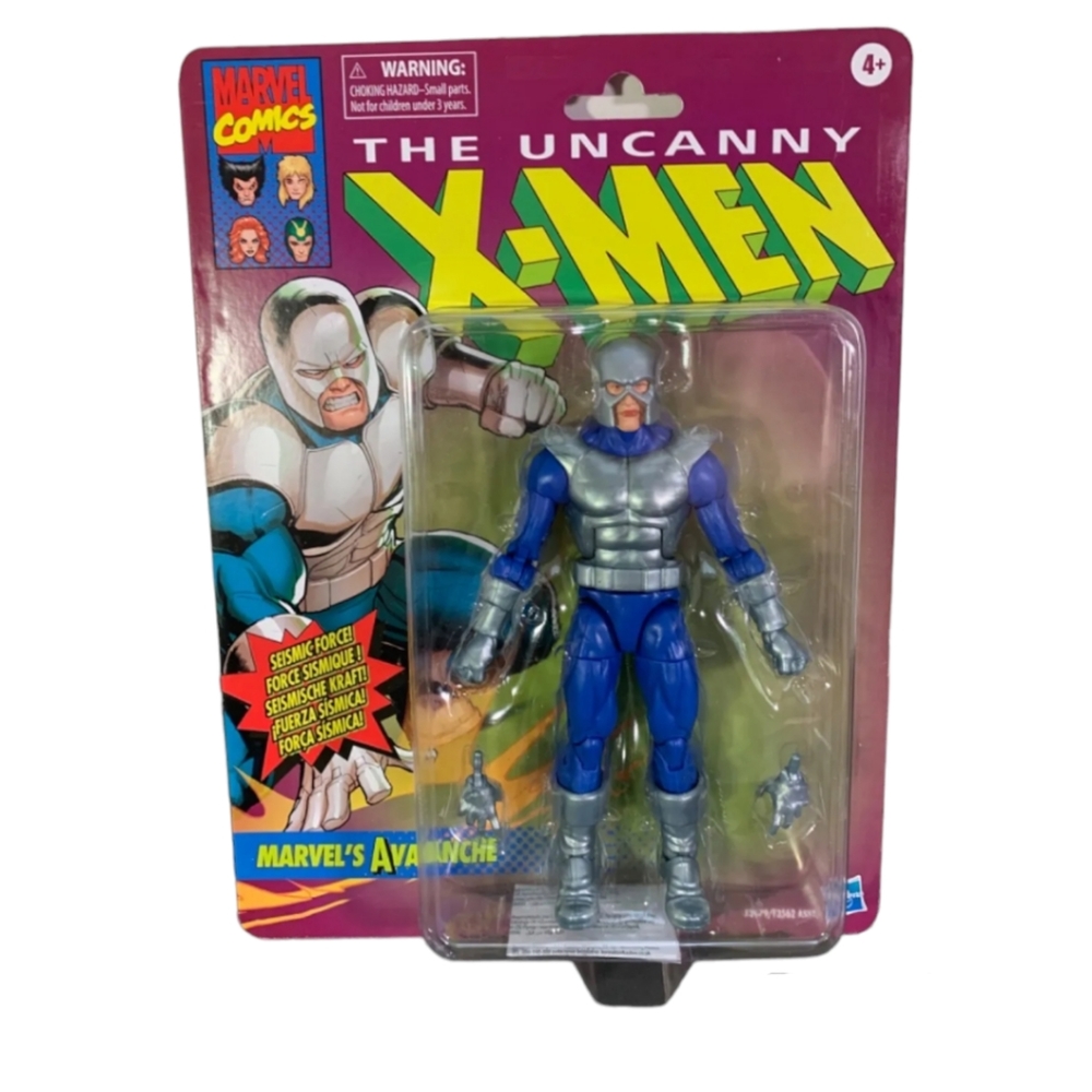 Uncanny X-Men Marvel Legends Retro AVALANCHE 6-Inch AF BY HASBRO